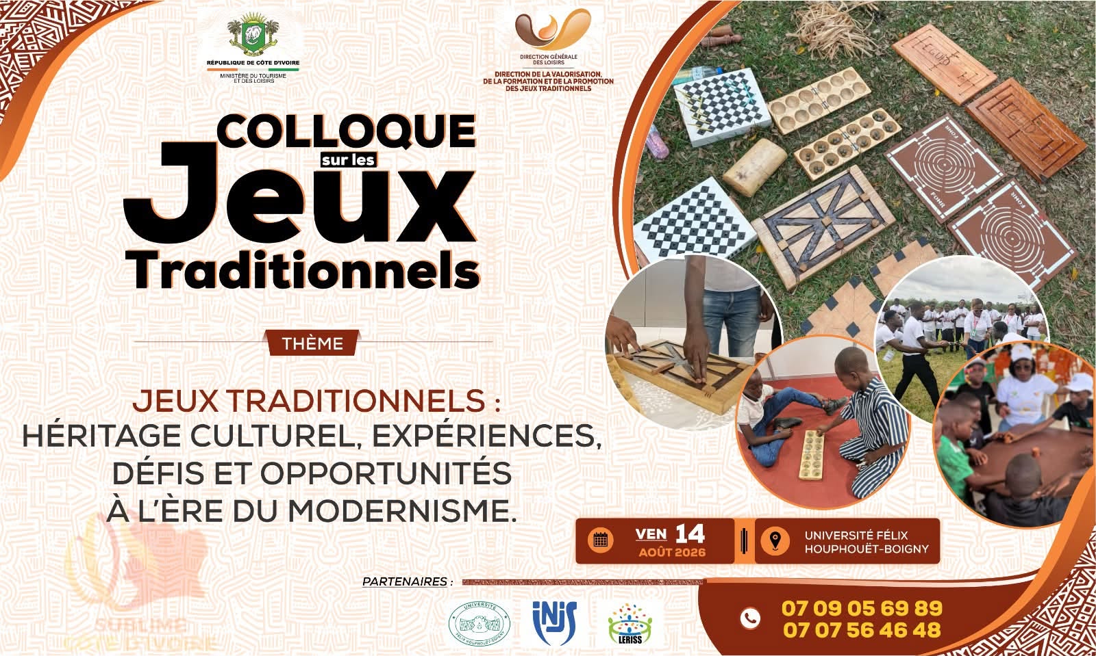 COLLOQUE SUR LES JEUX TRADITIONNELS